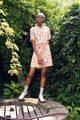 Givn Berlin Jumpsuit CASSIE aus LENZING™ ECOVERO™ Jumpsuit Lavender / Sage (Flowers)