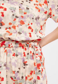 Givn Berlin Jumpsuit CASSIE aus LENZING™ ECOVERO™ Jumpsuit Lavender / Sage (Flowers)