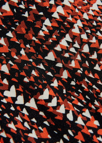 Givn Berlin Jumpsuit LOTTIE aus LENZING™ ECOVERO™ Jumpsuit Black / Orange (Hearts)