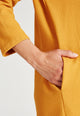 Givn Berlin Kleid HELEN aus Bio-Baumwolle Dress Pecan (Waffle)