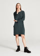 Givn Berlin Kleid HELEN aus recycelter Baumwolle Dress Green