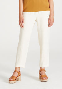 Givn Berlin Leinenhose ELISA aus Leinen Trousers Off White (Linen)