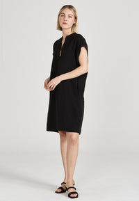 Givn Berlin Leinenkleid BIANCA aus Leinen Dress Black (Linen)