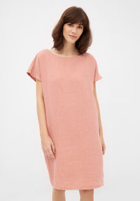 Givn Berlin Leinenkleid BLAIR aus Leinen Dress Desert Peach (Linen)