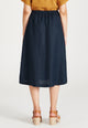 Givn Berlin Leinenrock CARMEN aus Leinen Skirt Midnight Blue (Linen)