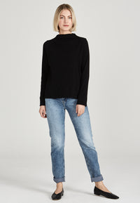 Givn Berlin Longsleeve LUISA aus Bio-Baumwolle Longsleeve Black
