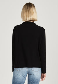 Givn Berlin Longsleeve LUISA aus Bio-Baumwolle Longsleeve Black