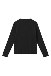 Givn Berlin Longsleeve LUISA aus Bio-Baumwolle Longsleeve Black