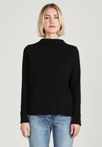 Givn Berlin Longsleeve LUISA aus Bio-Baumwolle Longsleeve Black