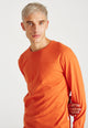 Givn Berlin Longsleeve REUBEN aus Bio-Baumwolle Longsleeve Koi Orange