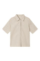 Givn Berlin Kurzarmbluse MADISON aus Bio-Baumwolle Blouse Beige