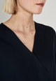 Givn Berlin Blusenshirt MISHA aus TENCEL™ Lyocell Blouse Midnight Blue (Tencel)