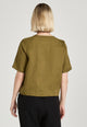 Givn Berlin Blusenshirt MISHA aus TENCEL™ Lyocell Blouse Olive Oil (Tencel)