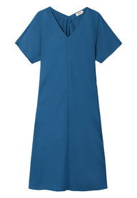 Givn Berlin Maxikleid ONA aus TENCEL™ REFIBRA™ Lyocell Dress Ocean Blue (Refibra)