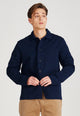 Givn Berlin Overshirt BEN aus Bio-Baumwolle Jacket Blue