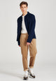 Givn Berlin Overshirt BEN aus Bio-Baumwolle Jacket Blue