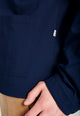 Givn Berlin Overshirt BEN aus Bio-Baumwolle Jacket Blue