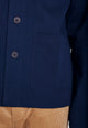 Givn Berlin Overshirt BEN aus Bio-Baumwolle Jacket Blue