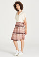 Givn Berlin Rock LEONIE aus LENZING™ ECOVERO™ Skirt Muddy Pink (Tie Dye)