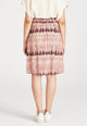 Givn Berlin Rock LEONIE aus LENZING™ ECOVERO™ Skirt Muddy Pink (Tie Dye)