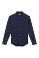 Givn Berlin Shirt KENT aus Bio-Baumwolle Buttoned Shirt Midnight Blue (Oxford)