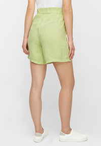 Givn Berlin Shorts CLEO aus Leinen Shorts Matcha Green (Linen)