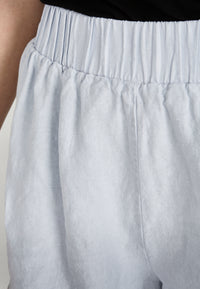 Givn Berlin Shorts CLEO aus Leinen Shorts Misty Blue (Linen)