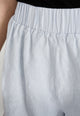 Givn Berlin Shorts CLEO aus Leinen Shorts Misty Blue (Linen)