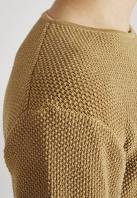 Givn Berlin Strickpullover COLE aus Bio-Baumwolle Sweater Camel