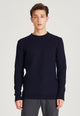 Givn Berlin Strickpullover ADRIAN aus Bio-Baumwolle Sweater Dark Blue