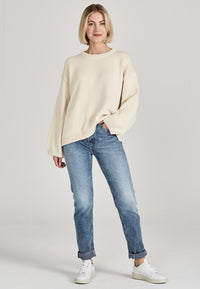 Givn Berlin Strickpullover BECKY aus Bio-Baumwolle Sweater Undyed
