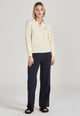 Givn Berlin Strickpullover CAMILLA aus Bio-Baumwolle Sweater Undyed