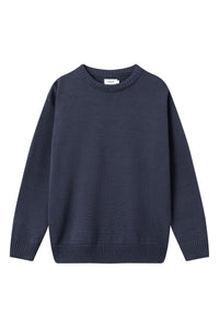 Givn Berlin Strickpullover FELIX aus Bio-Baumwolle Sweater Midnight Blue