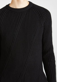 Givn Berlin Strickpullover JULIAN aus Bio-Baumwolle Sweater Black