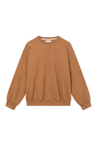 Givn Berlin Sweater CEDRIC aus Bio-Baumwolle Sweater Caramel Brown