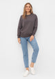 Givn Berlin Sweater NURI aus Bio-Baumwolle Sweater Taupe