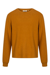 Givn Berlin Sweater TABOR aus recycelter Baumwolle Sweater Mustard