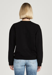 Givn Berlin Sweatshirt AURELIE aus Bio-Baumwolle Sweater Black