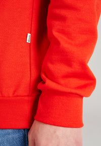 Sweatshirt CANTON organic cotton -Lava Red