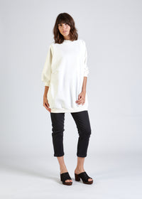 Givn Berlin Sweatshirt DARCY aus Bio-Baumwolle Sweater White
