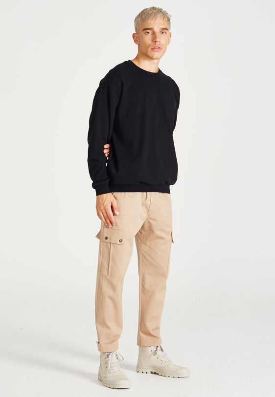 Givn Berlin Sweatshirt EDWARD aus Bio-Baumwolle Sweater Black