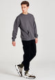 Sweatshirt KILIAN organic cotton - Shadow Grey