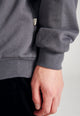 Sweatshirt KILIAN organic cotton - Shadow Grey