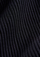 Sweatshirt MANU aus Bio-Baumwolle - Black (Rib)
