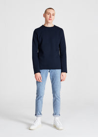 Sweatshirt MANU organic cotton - Midnight Blue