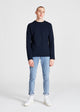 Sweatshirt MANU organic cotton - Midnight Blue