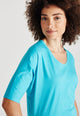 Givn Berlin T-Shirt ALICE aus Bio-Baumwolle T-Shirt Scuba Blue