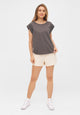 Givn Berlin T-Shirt CAPRI aus Bio-Baumwolle T-Shirt Taupe