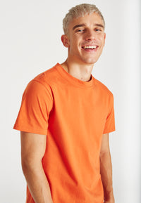 Givn Berlin T-Shirt COLBY aus Bio-Baumwolle T-Shirt Koi Orange