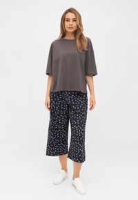 Givn Berlin T-Shirt JOLINA aus Bio-Baumwolle T-Shirt Taupe